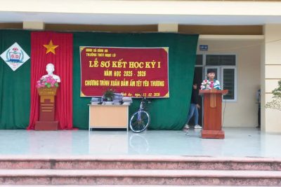 Lễ sơ kết Học kỳ I và chương trình “Xuân đầm ấm – Tết yêu thương”